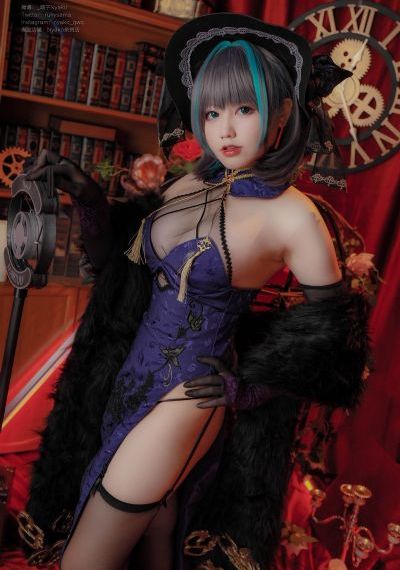 伞少女